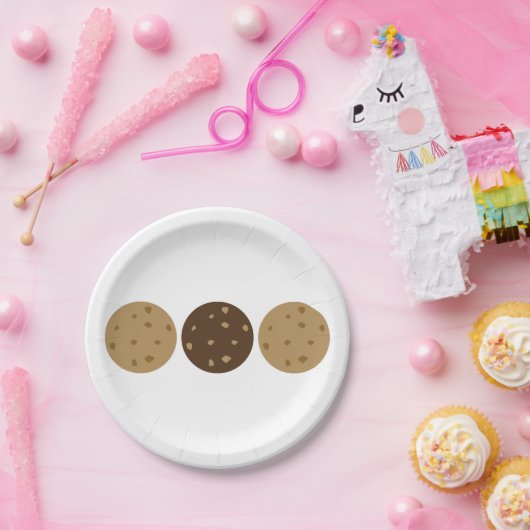 3 Cookies Pappteller (Party)