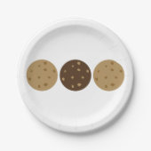 3 Cookies Pappteller (Vorderseite)
