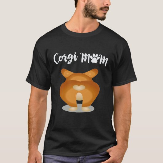 3 Corgi Mutter Corgi T-Shirt (Vorderseite)