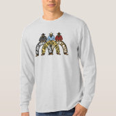 3 Cowboys gehen in eine Bar... T-Shirt (Vorderseite)
