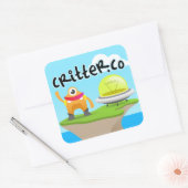 3" Critter.Co Aufkleber (Blatt 6) (Umschlag)