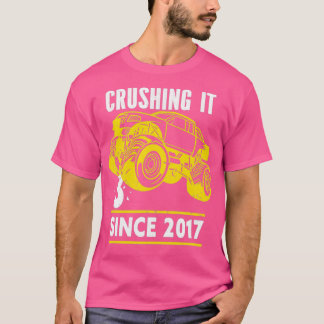 3 Crushing It Since 2017 For A Birthday Child T-Shirt