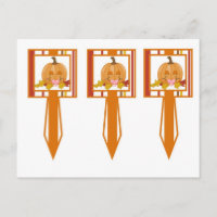 3 Cup Cake Picks Herbst Pumpkin Baby Herbst