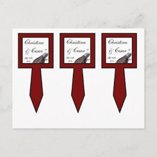 3 Cup Cake Picks Peacock Red Schwarz-weiß Postkarte