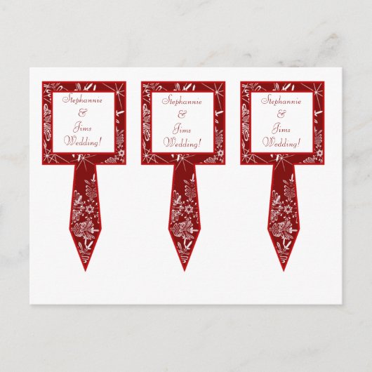 3 Cup Cake Picks Weihnachten Rote Schneeflocken (Vorderseite)