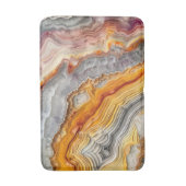 3 D Agate Bath Mat Badematte (Vorderseite Vertikal)