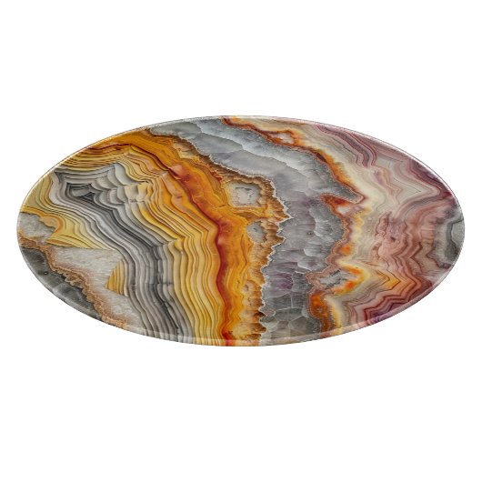 3 D Agate Cutting Board Schneidebrett (Ecke)