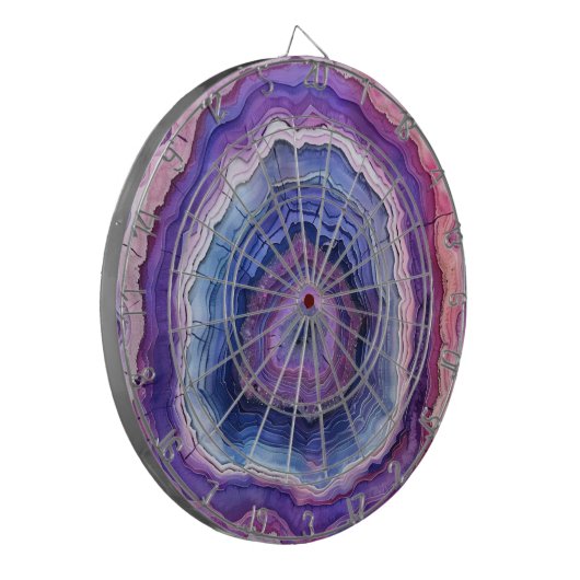 3 D Agate Dartboard Dartscheibe (Vorderseite Links)