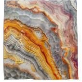 3 D Agate Duschvorhang (Vorderseite)