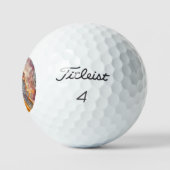 3 D Agate Golf Balls Golfball (Logo)