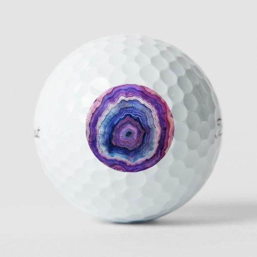 3 D Agate Golf Balls Golfball (Vorderseite)
