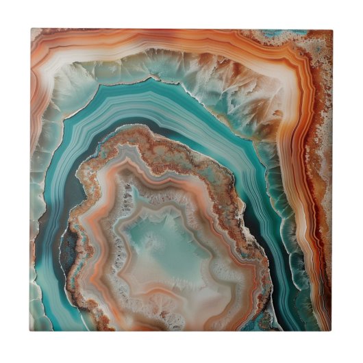 3 D Agate Keramik Tile Fliese (Vorderseite)