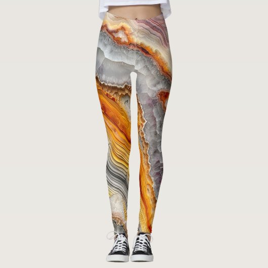 3 D Agate Leggings (Vorderseite)