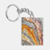 3 D Agate Schlüsselanhänger (Vorderseite links)