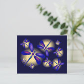3-D Dragonfly Art Postkarte (Stehend Vorderseite)