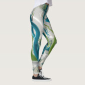 3-D-Druckart Leggings (Rechts)
