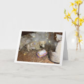 3-D Erstes Weihnachtsfest Karte (Gelbe Blume)