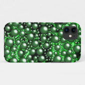 3 d grüne Blasen Case-Mate iPhone Hülle (Rückseite (Horizontal))