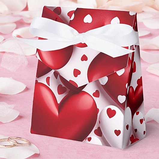 3-D Herz Design Valentine Gevor Box Geschenkschachtel