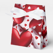 3-D Herz Design Valentine Gevor Box Geschenkschachtel (Vorderseite)