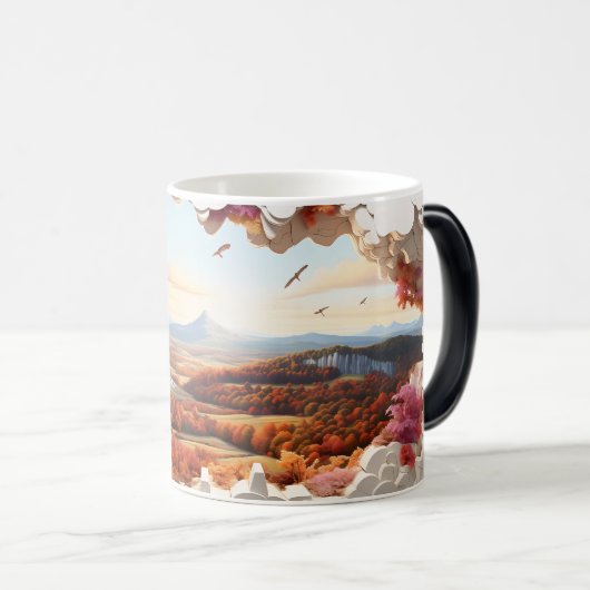 3 D Landscape Verwandlungstasse (VorderseiteRechts)