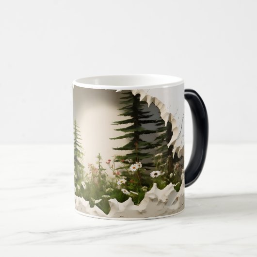 3 D Landscape Verwandlungstasse (VorderseiteRechts)