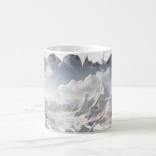 3 D Landscape Verwandlungstasse (Mittel)