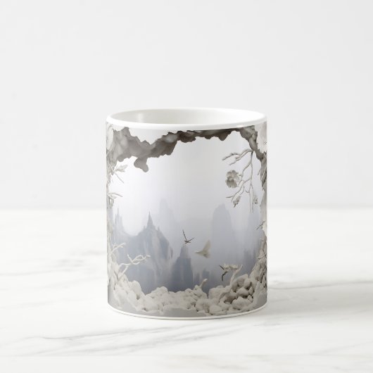 3 D Landscape Verwandlungstasse (Mittel)