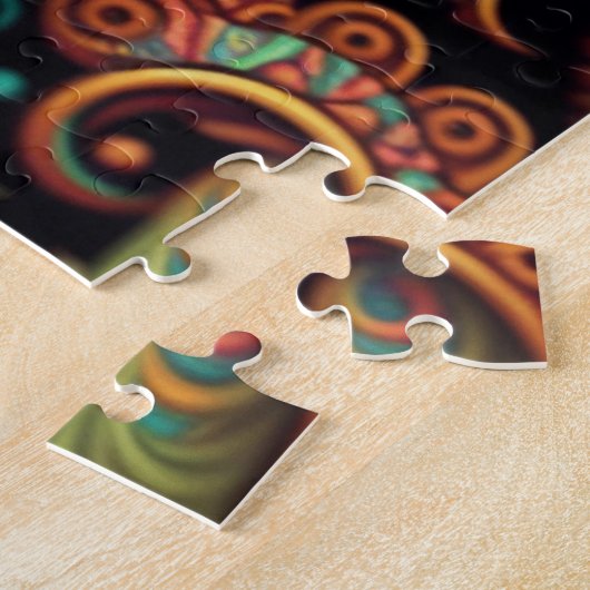 3-D Look Paisley Puzzle (Seite)