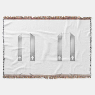3-D Look Silver Priest’s Stole Decke