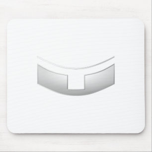 3-D Look Silver Priest's oder Minister's Collar Mousepad