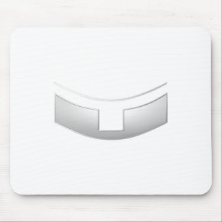 3-D Look Silver Priest's oder Minister's Collar Mousepad