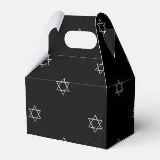 3-D Look Silver Star von David Geschenkschachtel