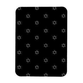 3-D Look Silver Star von David Magnet