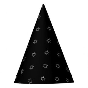 3-D Look Silver Star von David Partyhütchen