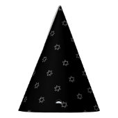 3-D Look Silver Star von David Partyhütchen (Links)