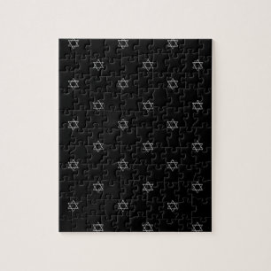3-D Look Silver Star von David Puzzle