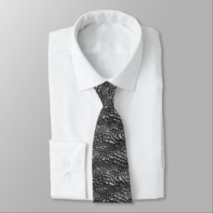 3 D Metal Neck Tie Krawatte