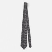 3 D Metal Neck Tie Krawatte (Vorderseite)