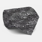 3 D Metal Neck Tie Krawatte (Gerollt)