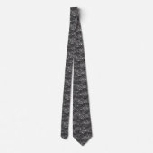 3 D Metal Neck Tie Krawatte (Rückseite)