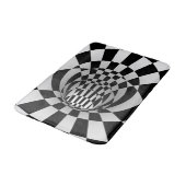3-D optische Illusion Bath Mat Badematte (Schrägansicht)