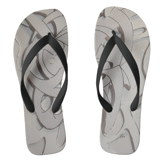 3-D-Papier Badesandalen (Fußbett)