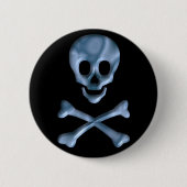 3-D-SKULL-Taste Button (Vorderseite)