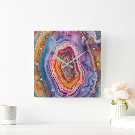 3 D Uhr an der Wand (Zuhause)