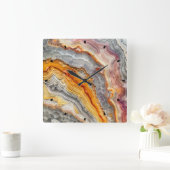 3 D Uhr an der Wand (Zuhause)