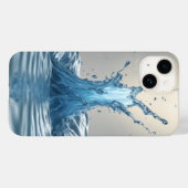 3-D-Wasserabfall Case-Mate iPhone Hülle (Rückseite (Horizontal))