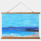 3, Dana point harbor "perspectives" Wandteppich Mit Holzrahmen (Vorderseite)