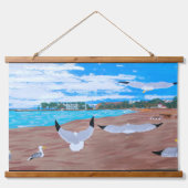 3, Dana point harbor "perspectives" Wandteppich Mit Holzrahmen (Vorderseite 3)