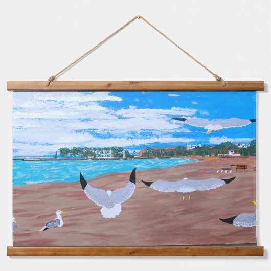 3, Dana point harbor "perspectives" Wandteppich Mit Holzrahmen (Vorderseite 3)